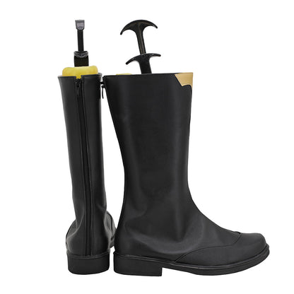 Castlevania Season 3 2020 Anime Trevor Belmont Black Shoes Cosplay Boots