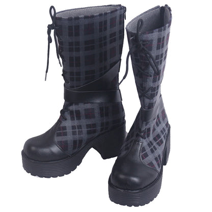 Akatsuki Deidara aus Naruto Halloween Weiße Schuhe Cosplay Stiefel