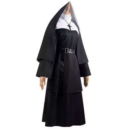 La nonne Valak Demon Nun Cosplay Costume