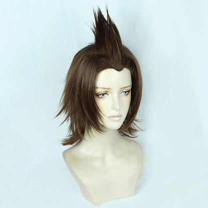 Kingdom Hearts Birth by Sleep Terra Brown Cosplay Wig