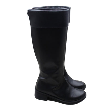 Akatsuki Deidara de Naruto Halloween zapatos blancos botas de Cosplay