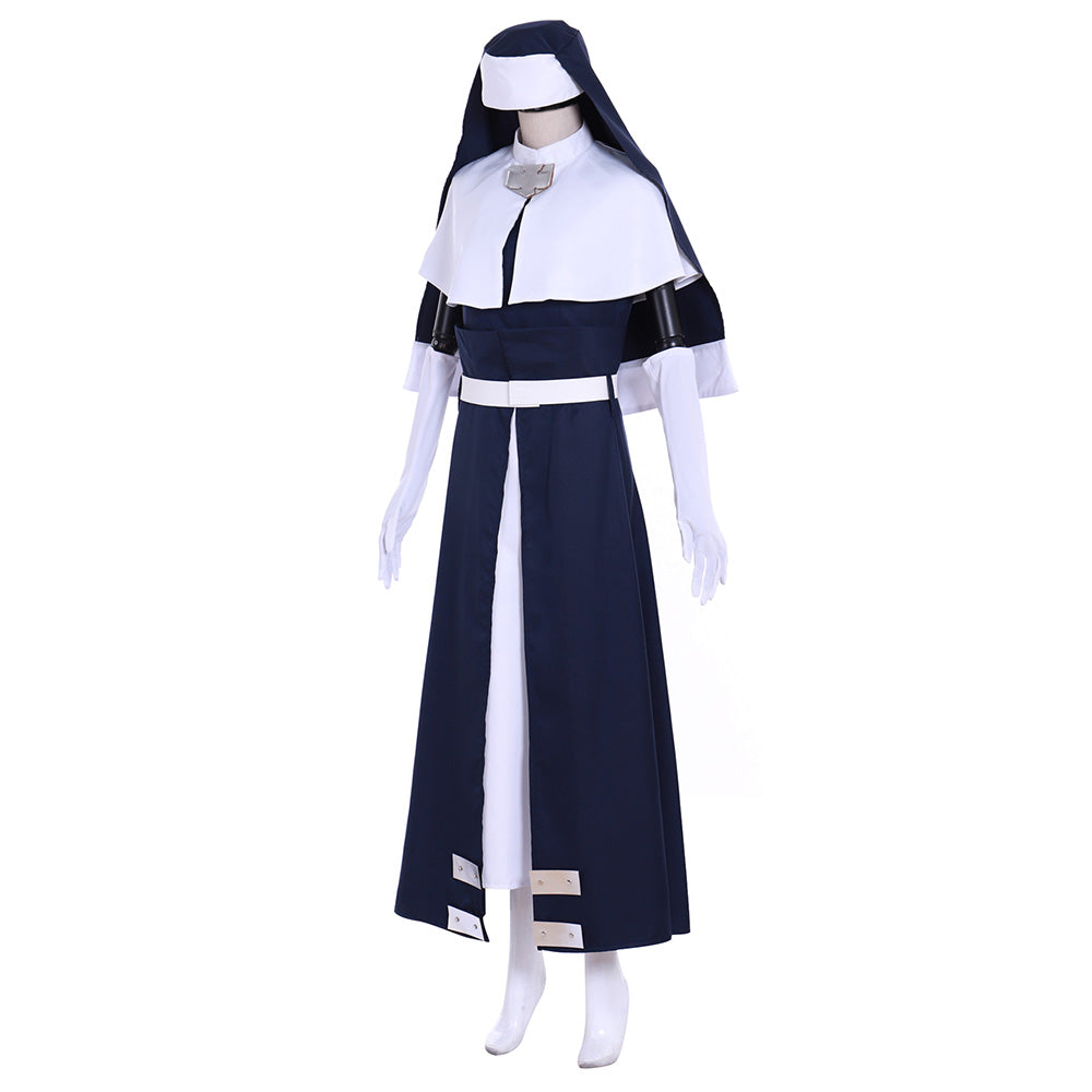 Fire Force Enen no Shouboutai Iris Nun Cosplay Costume