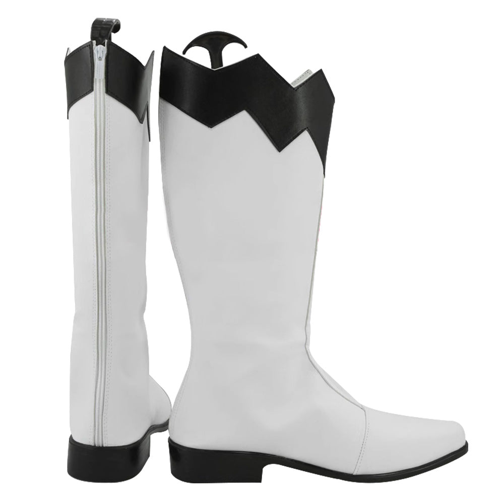 Akatsuki Deidara aus Naruto Halloween Weiße Schuhe Cosplay Stiefel