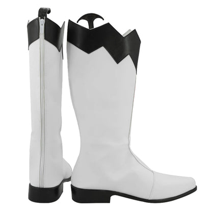 Akatsuki Deidara aus Naruto Halloween Weiße Schuhe Cosplay Stiefel