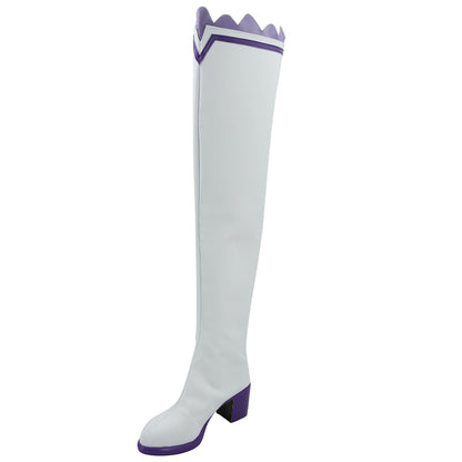 Akatsuki Deidara aus Naruto Halloween Weiße Schuhe Cosplay Stiefel