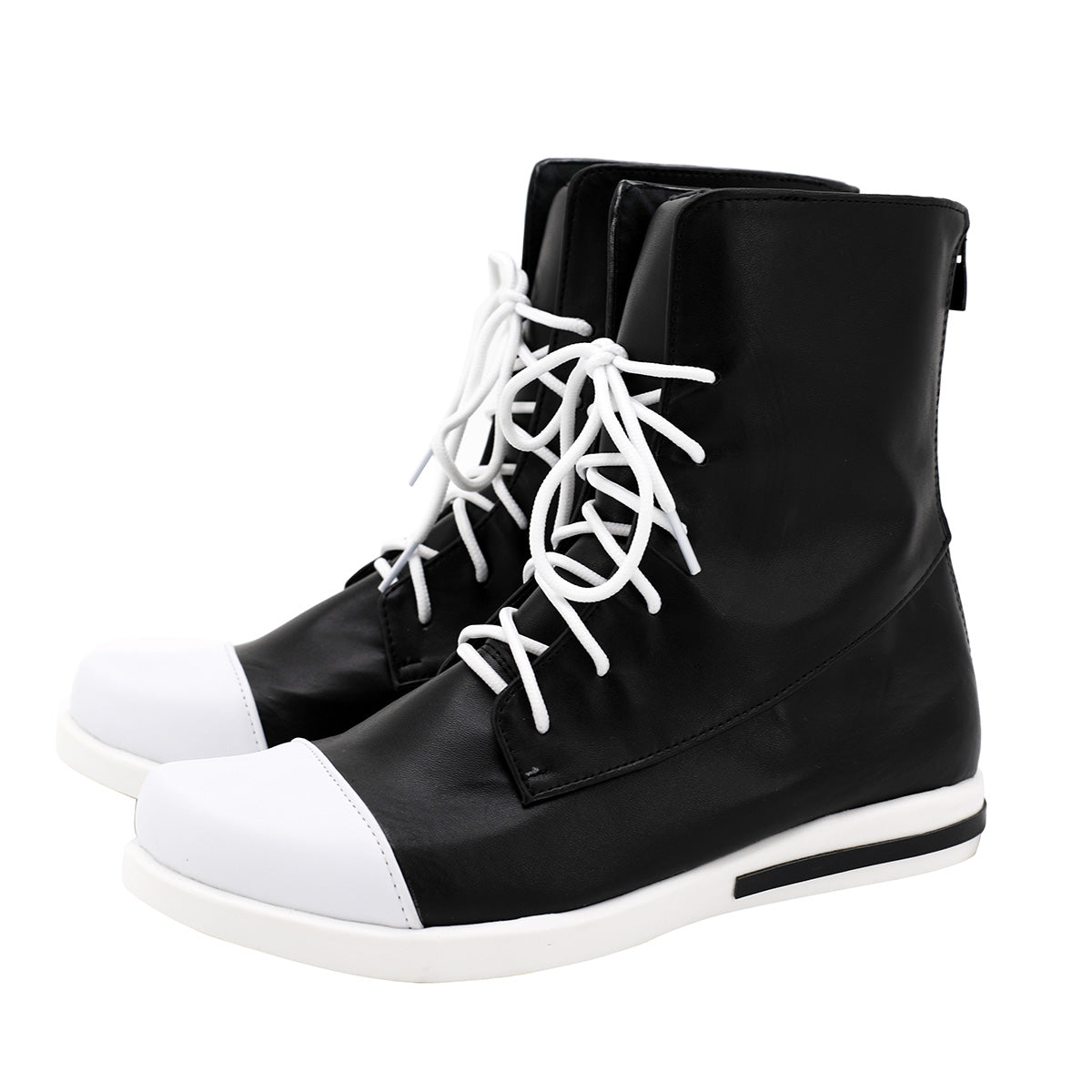 Cyberpunk 2077 V Male Black Cosplay Shoes