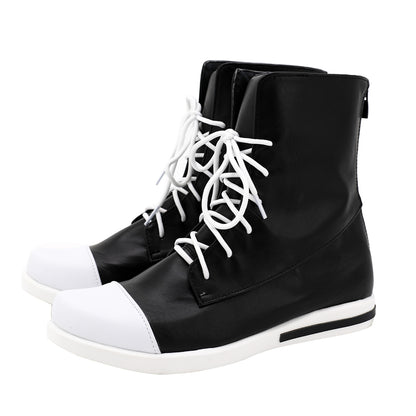 Cyberpunk 2077 V Male Black Cosplay Shoes