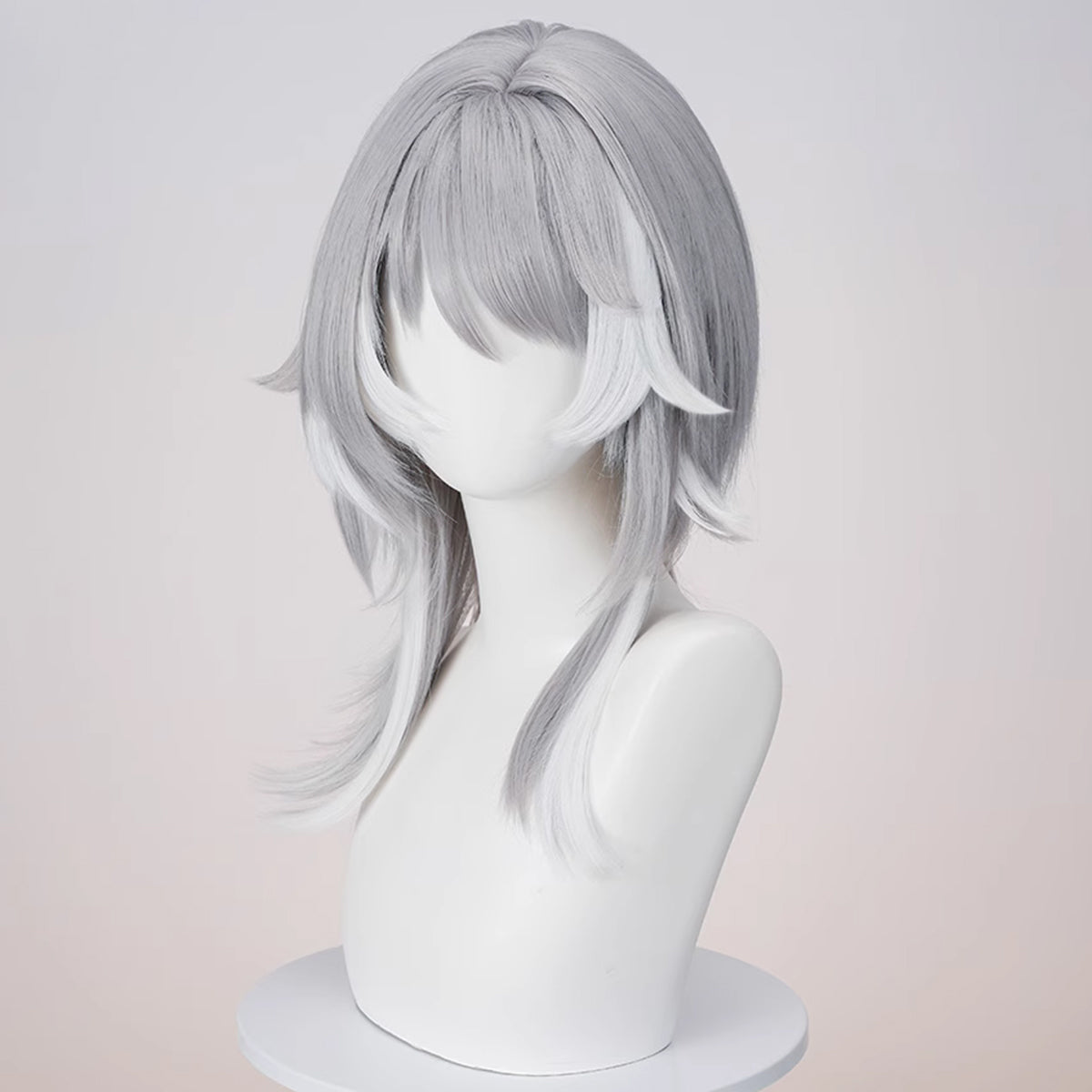 Honkai: Star Rail The Chrysos Heirs Cifera Grey Cosplay Wig