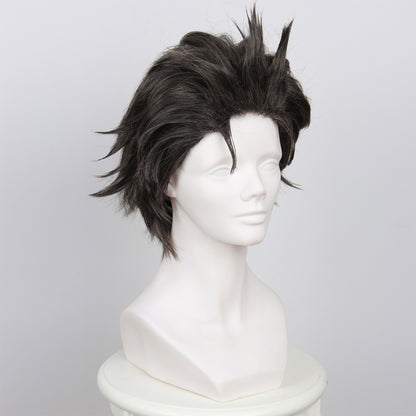 Re: Life In A Different World From Zero Subaru Natsuki Black Cosplay Wig 400A