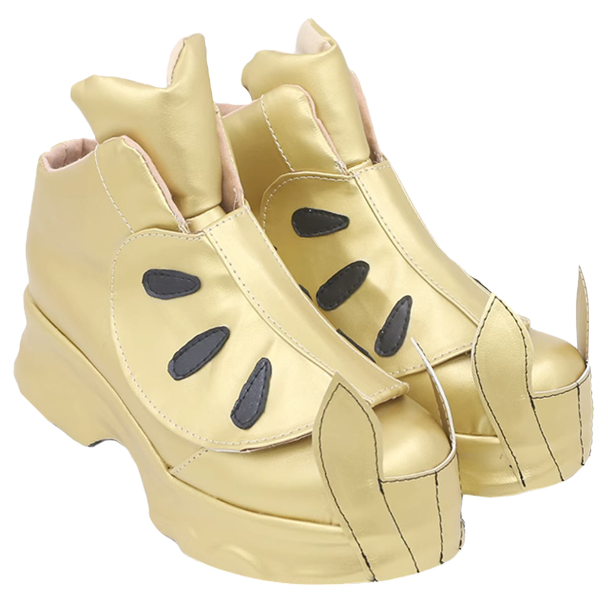 Akatsuki Deidara de Naruto Halloween zapatos blancos botas de Cosplay