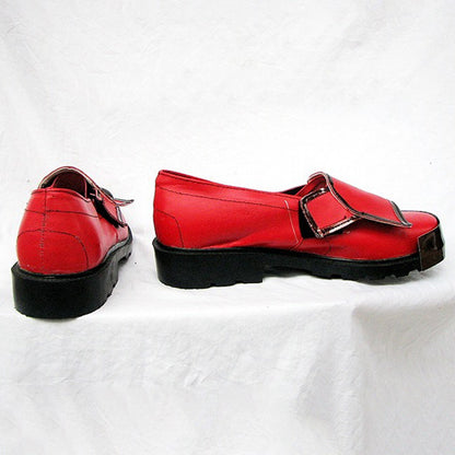 Akatsuki Deidara de Naruto Halloween zapatos blancos botas de Cosplay