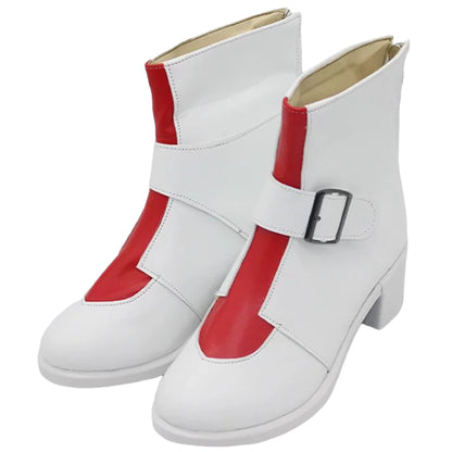 PM PM Scarlet and Violet The Hidden Treasure of Area Zero Drayton White Cosplay Shoes