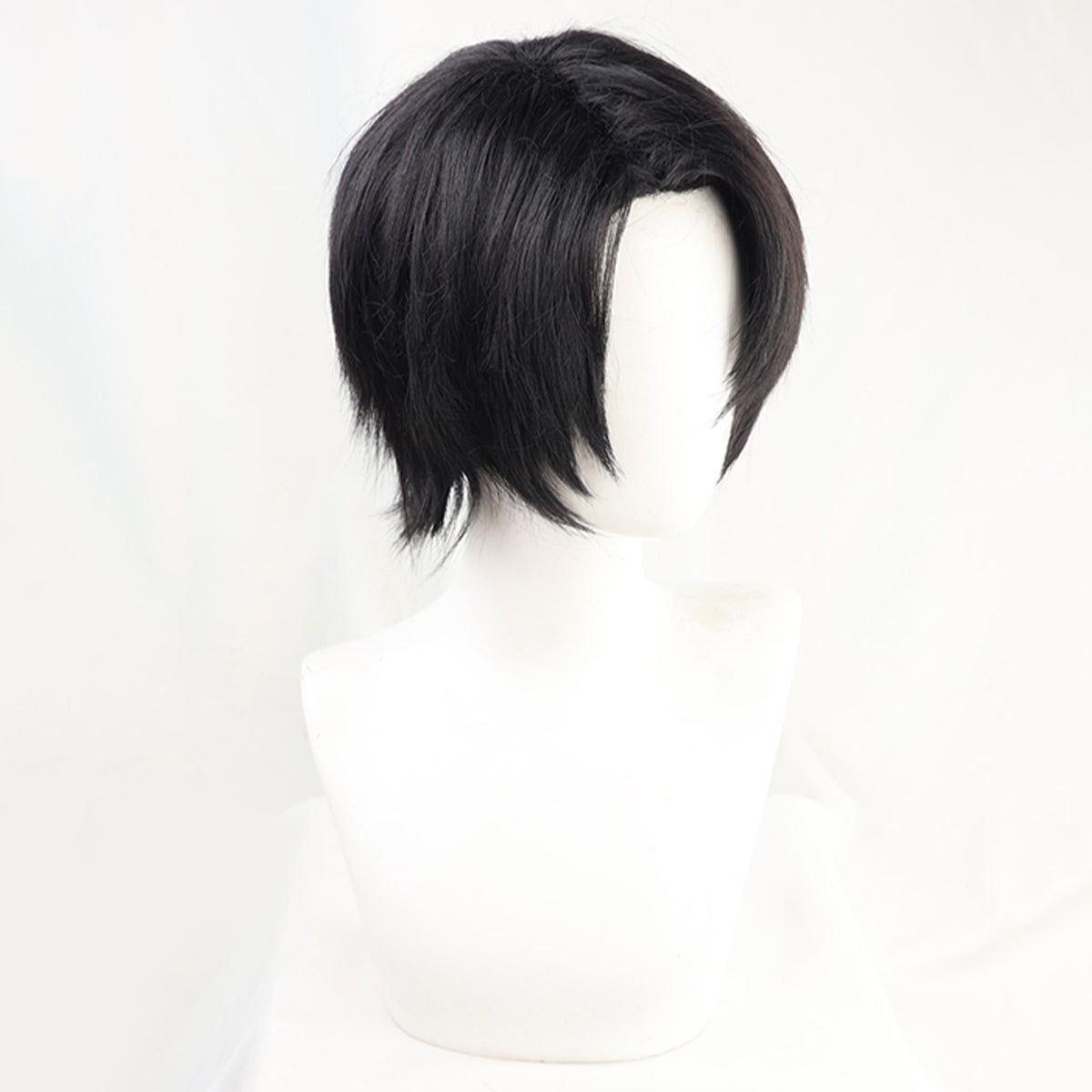 Genshin Impact Yelan 黑紫 Cosplay 假髮