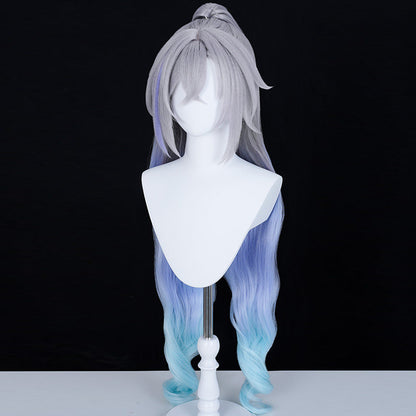 Honkai: Star Rail Silver Wolf Aha Cosplay Wig