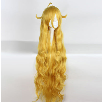 Motosierra Hombre Denji Golden Cosplay Peluca