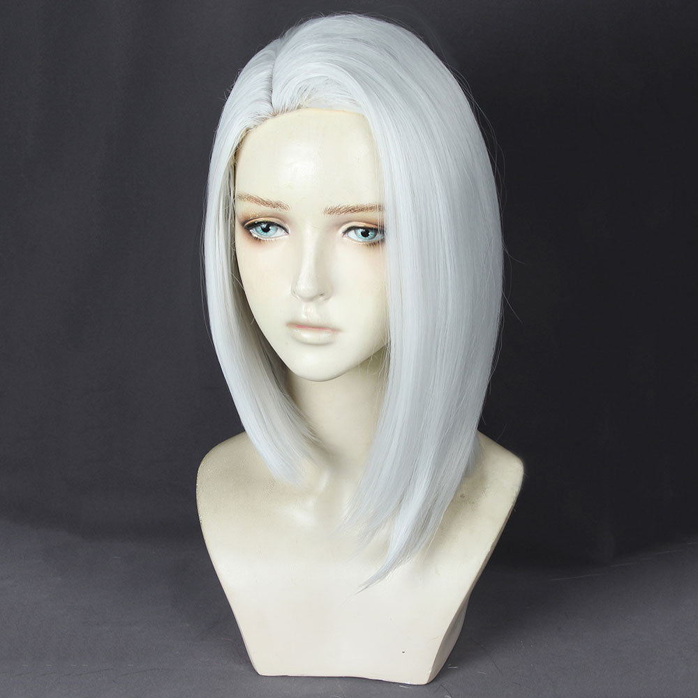 Overwatch OW New Hero Ashe White Cosplay Wig