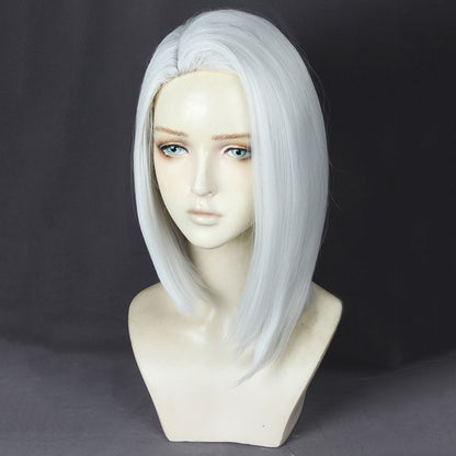 Overwatch OW New Hero Ashe White Cosplay Wig