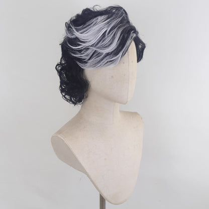 Clair Obscur: Expedition 33 Verso Black Cosplay Wig