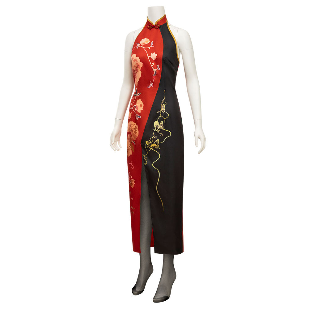 RE IV 4 Remake Cheongsam Cosplay Costume