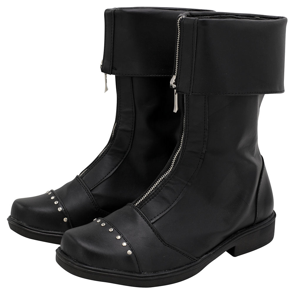 Akatsuki Deidara aus Naruto Halloween Weiße Schuhe Cosplay Stiefel