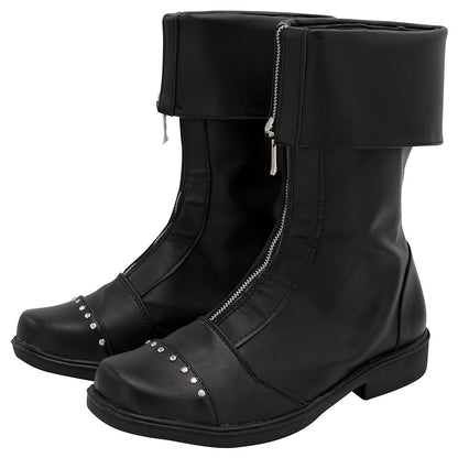 Akatsuki Deidara aus Naruto Halloween Weiße Schuhe Cosplay Stiefel