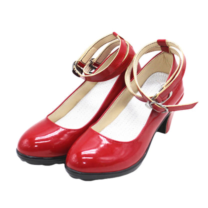 D.Gray-Man Hallow D Gray Man Dgrayman Lenalee Lee 3rd Uniform Cosplay Shoes