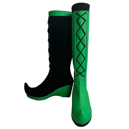 Akatsuki Deidara aus Naruto Halloween Weiße Schuhe Cosplay Stiefel