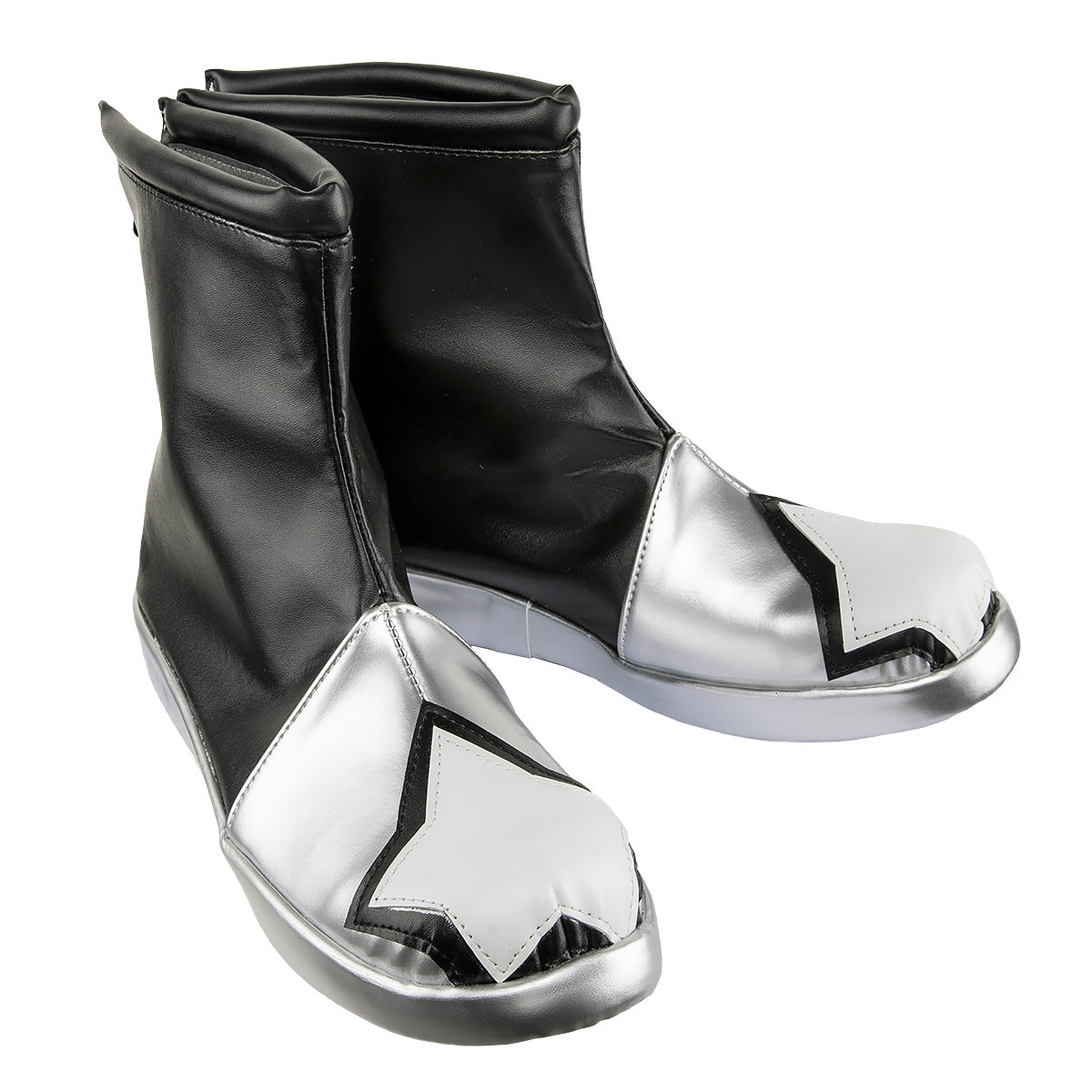 Soul Eater Black Star Black Silver Cosplay Shoes