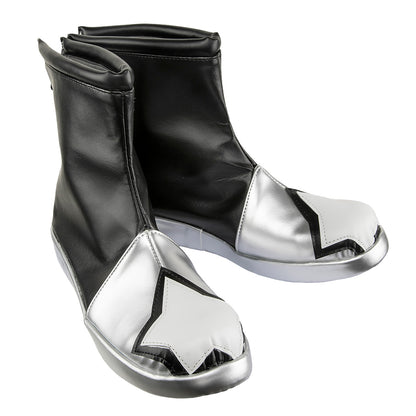Soul Eater Black Star Black Silver Cosplay Shoes
