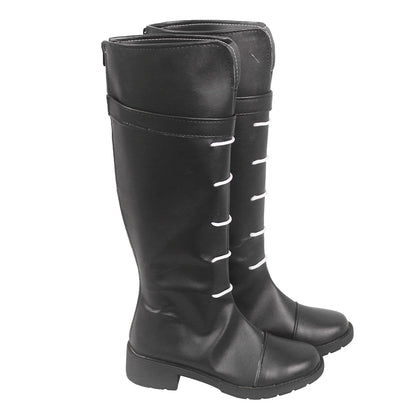 Akatsuki Deidara aus Naruto Halloween Weiße Schuhe Cosplay Stiefel