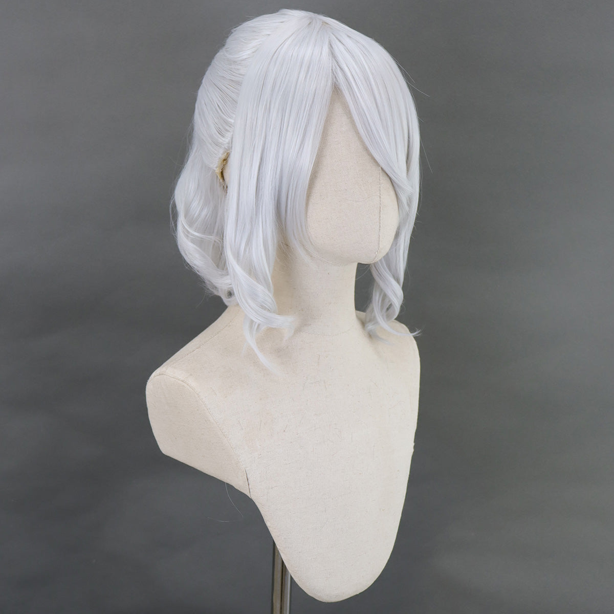 Hell's Paradise: Jigokuraku Yamada Asaemon Shion Silver Cosplay Peluca