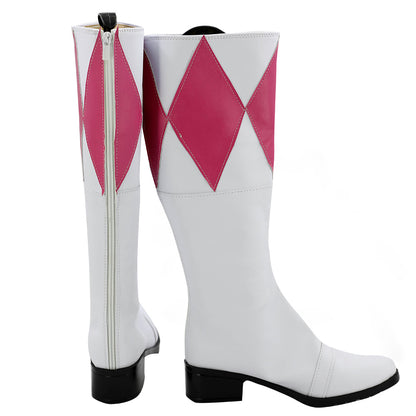 Akatsuki Deidara de Naruto Halloween zapatos blancos botas de Cosplay