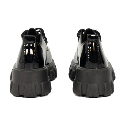 Wednesday The Addams Family Wednesday Black Cosplay Shoes