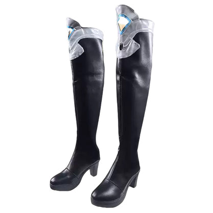 Arknights: Endfield Chen Qianyu Black Shoes Cosplay Boots