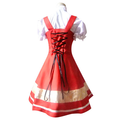 Tekken 7 Alisa Bosconovitch Red Dres Cosplay Costume