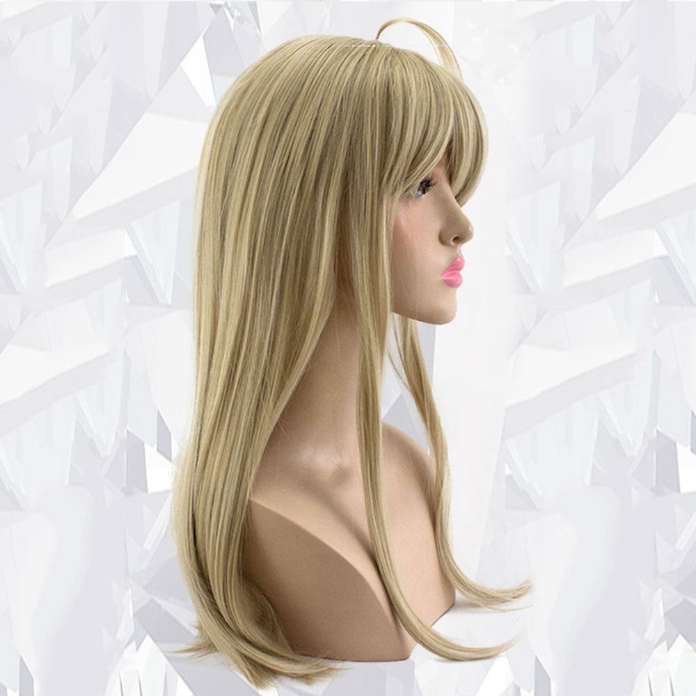 Danganronpa V3: Killing Harmony Akamatsu Kaede Yellow Cosplay Wig