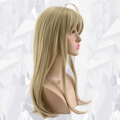 Danganronpa V3: Killing Harmony Akamatsu Kaede Yellow Cosplay Wig