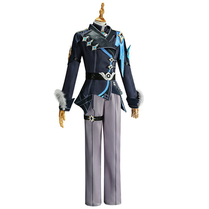 Genshin Impact Aether Snezhnaya Outfit Cosplay Costume
