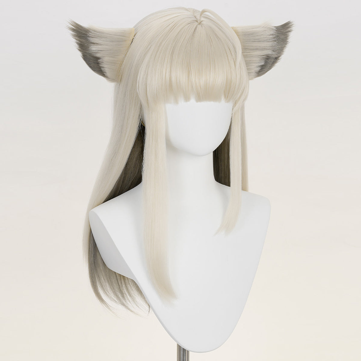 Arknights: Endfield Perlica Silver Cosplay Wig