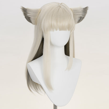 Arknights: Endfield Perlica Silver Cosplay Wig