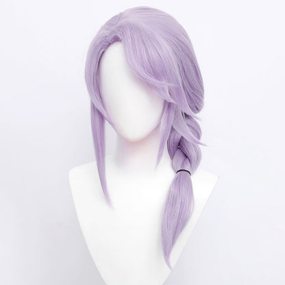 Final Fantasy XIV Endwalker FF14 Hythlodaeus Light Purple Cosplay Wig