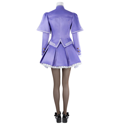 SF 6 Ingrid Purple Dress Cosplay Costume