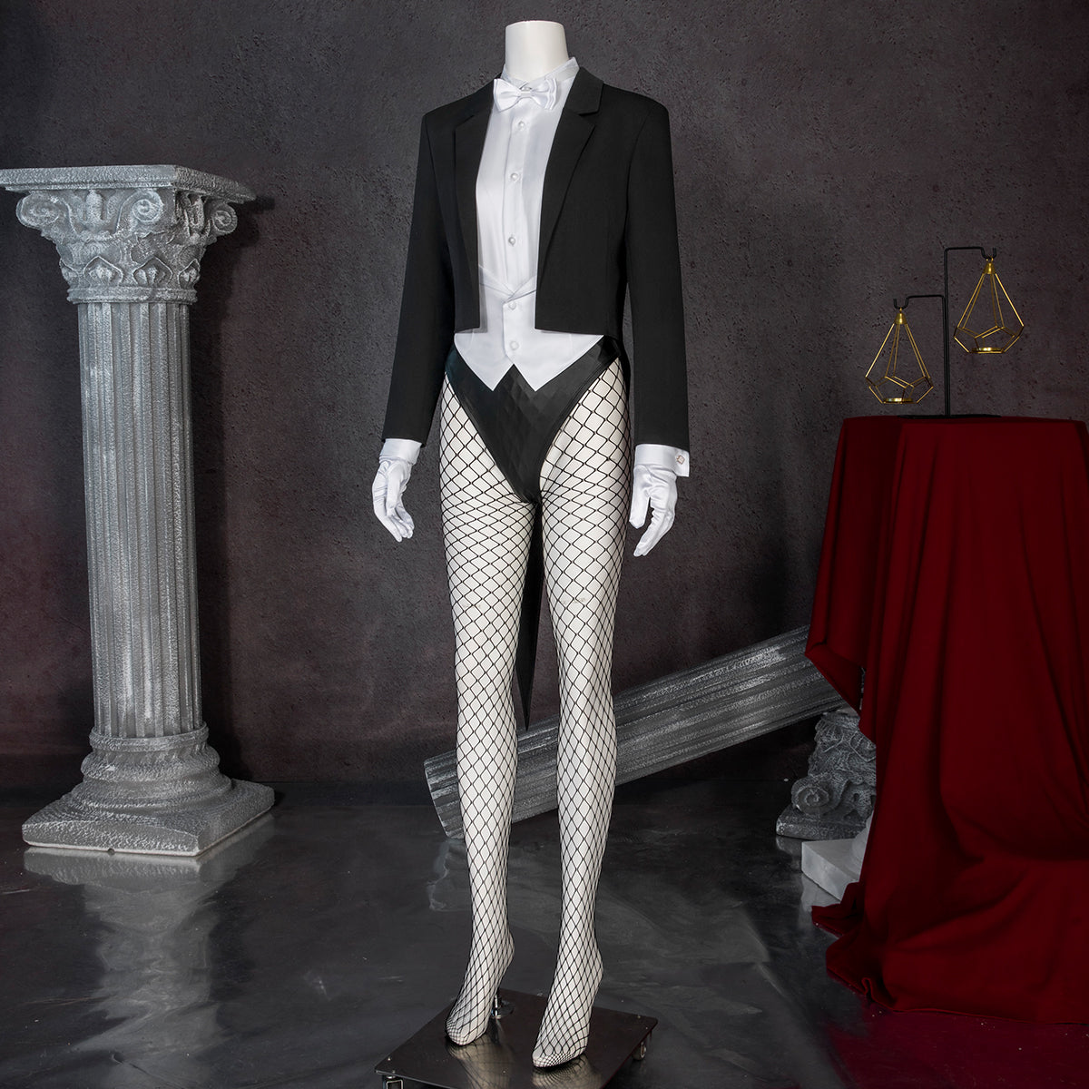 Halloween Princess of Prestidigitation  Hawkman Zatanna Zatara Mistress of Magic Cosplay Costume