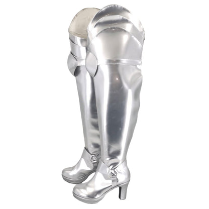 Akatsuki Deidara aus Naruto Halloween Weiße Schuhe Cosplay Stiefel