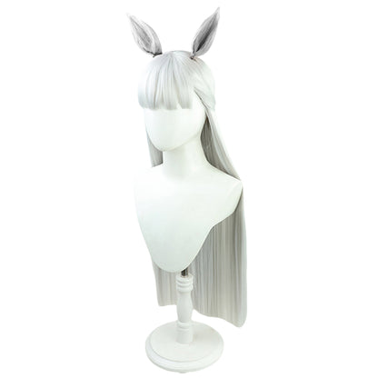 【In Stock】Uma Musume: Pretty Derby Season 2 Gold Ship White Cosplay Wig