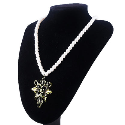 RE 8 Village Alcina Dimitrescu Vampire Lady Dimitrescu Necklace Cosplay Accessory Prop