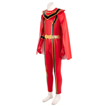 Power Rangers Mystic Force Red Mystic Ranger Cosplay Costume