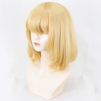 Transformers Female Bumblebee Golden Cosplay Wig