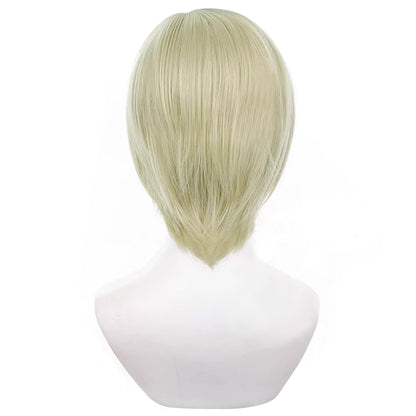 Genshin Impact Yelan Noir Violet Cosplay Perruque