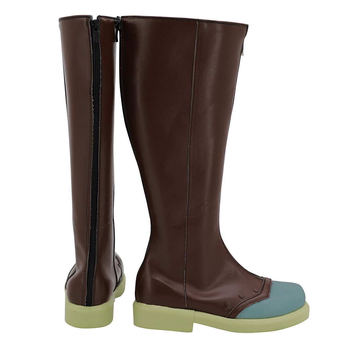 JoJo's Bizarre Adventure Rohan Kishibe Brown Shoes Cosplay Boots